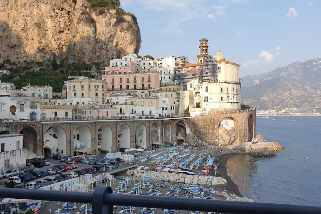 Amalfi Rooms Duoglio Beach -Amazing Seaview ภายนอก รูปภาพ