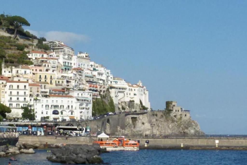 Amalfi Rooms Duoglio Beach -Amazing Seaview ภายนอก รูปภาพ